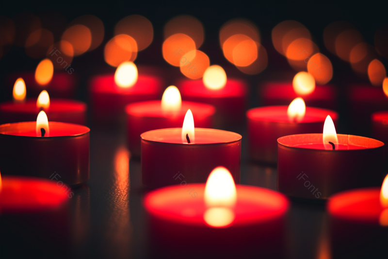 红色怀恋祈福祝福燃烧的蜡烛,高清,摄影图,摄影图片,图片大全,摄影图免费下载